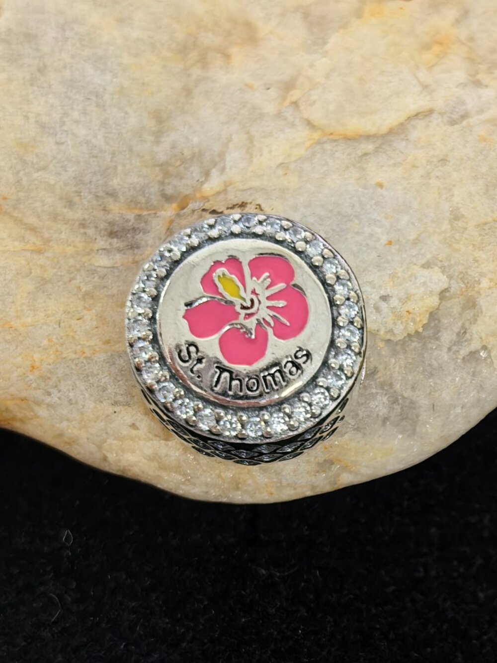 Pandora St. Thomas Travel Exclusive Dangle Charm, S925 Silver Jewelry